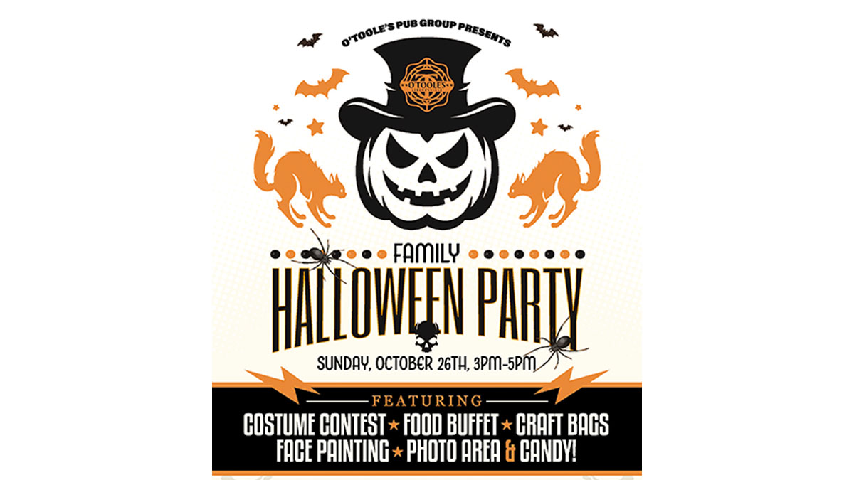 Family Halloween Party at OTooles Libertyville